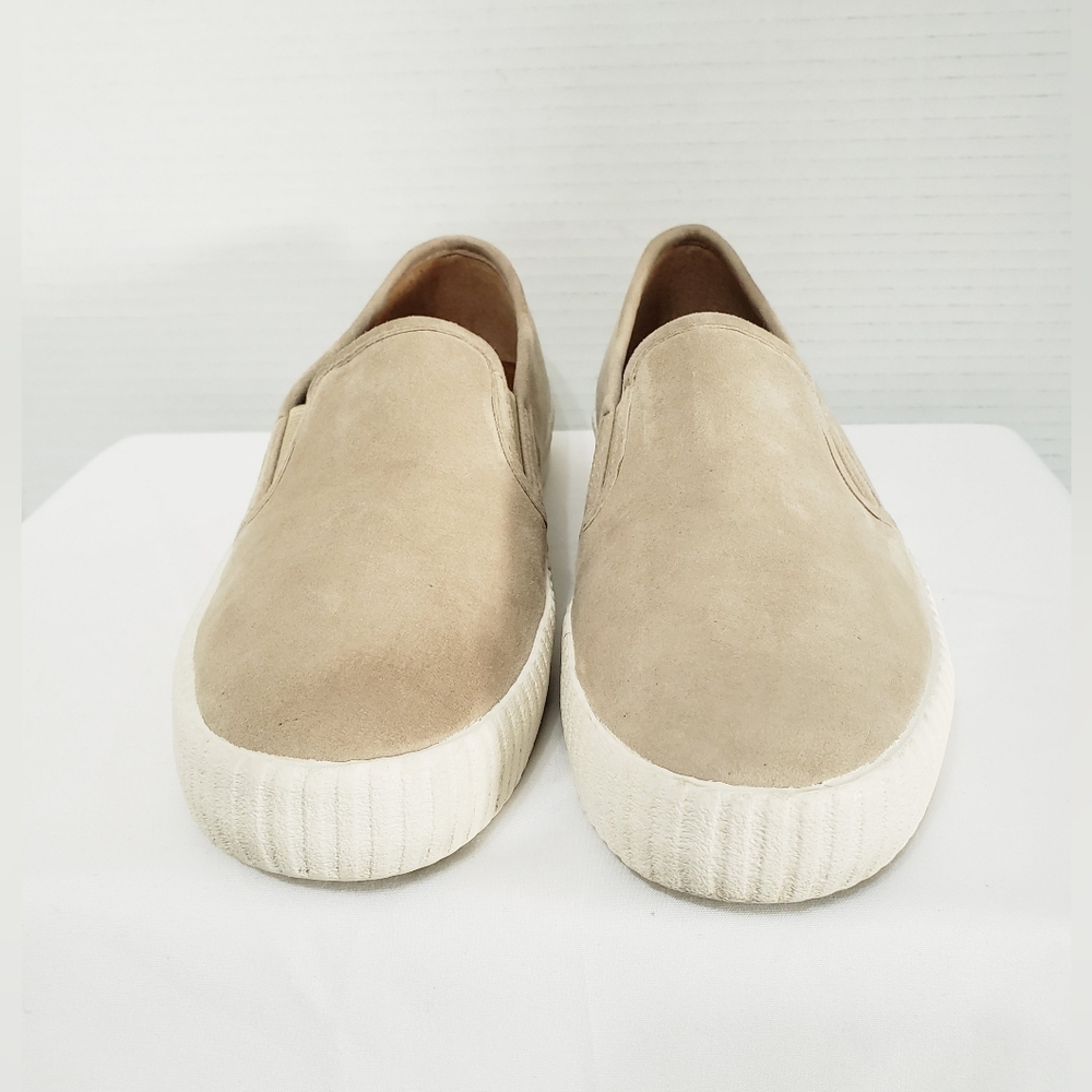 Frye Camille Slip On Suede Leather Sneakers Size: 6.5M